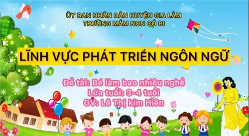 Thơ: Bé làm bao nhiêu nghề - MGB